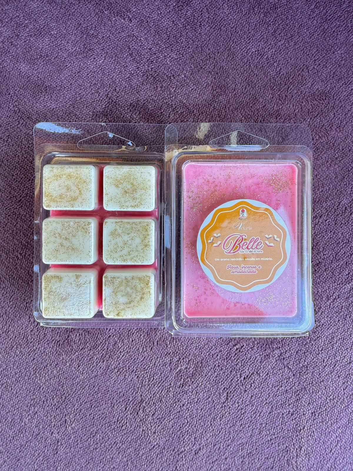 Wax Melts Belle: Rosa, incenso e amadeirado🥀