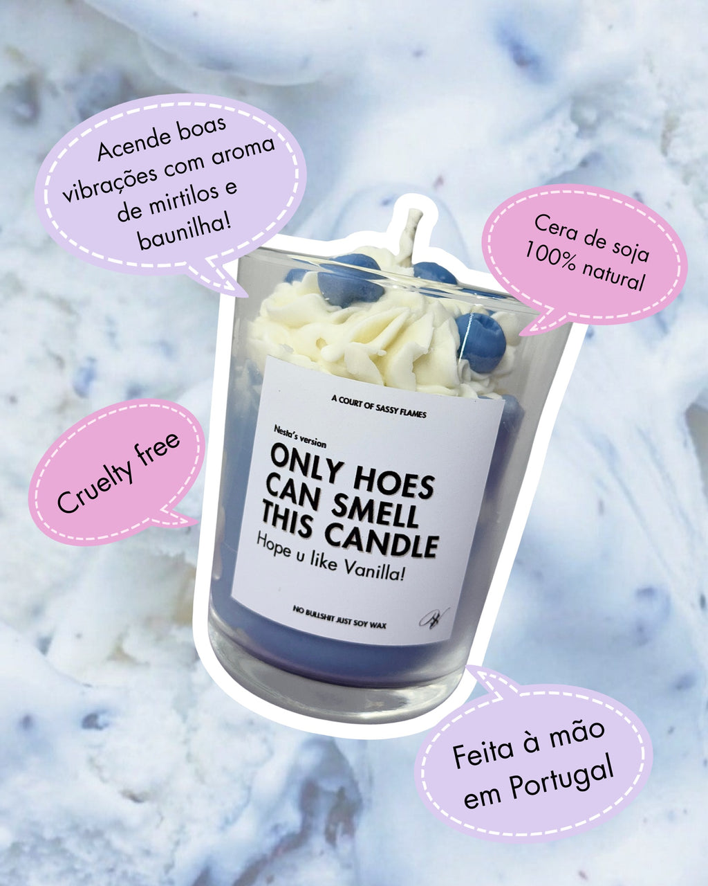 ONLY HOES CAN SMELL THIS CANDLE